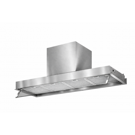 AIRFORCE F300 IX/A/120 120cm Inox Απορροφητήρας Εντοιχιζόμενος Τζάκι